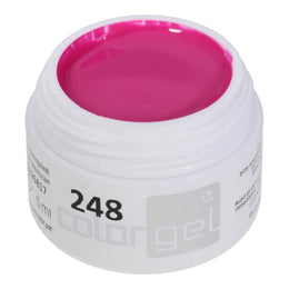 #248 Premium-PURE Color Gel 5ml Halbtransparentes kräftiges Pink