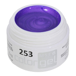 #253 Premium-EFFEKT Color Gel 5ml Kräftiges bläuliches Flieder mit leuchtendem Perlglanz