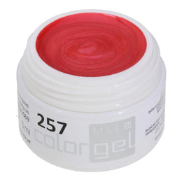 #257 Premium-EFFEKT Color Gel 5ml Pink-Orange mit Perlglanz
