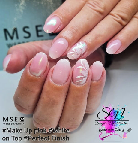 MSE Gel 504: White On Top Gel 15ml - MSE - The Beauty Company