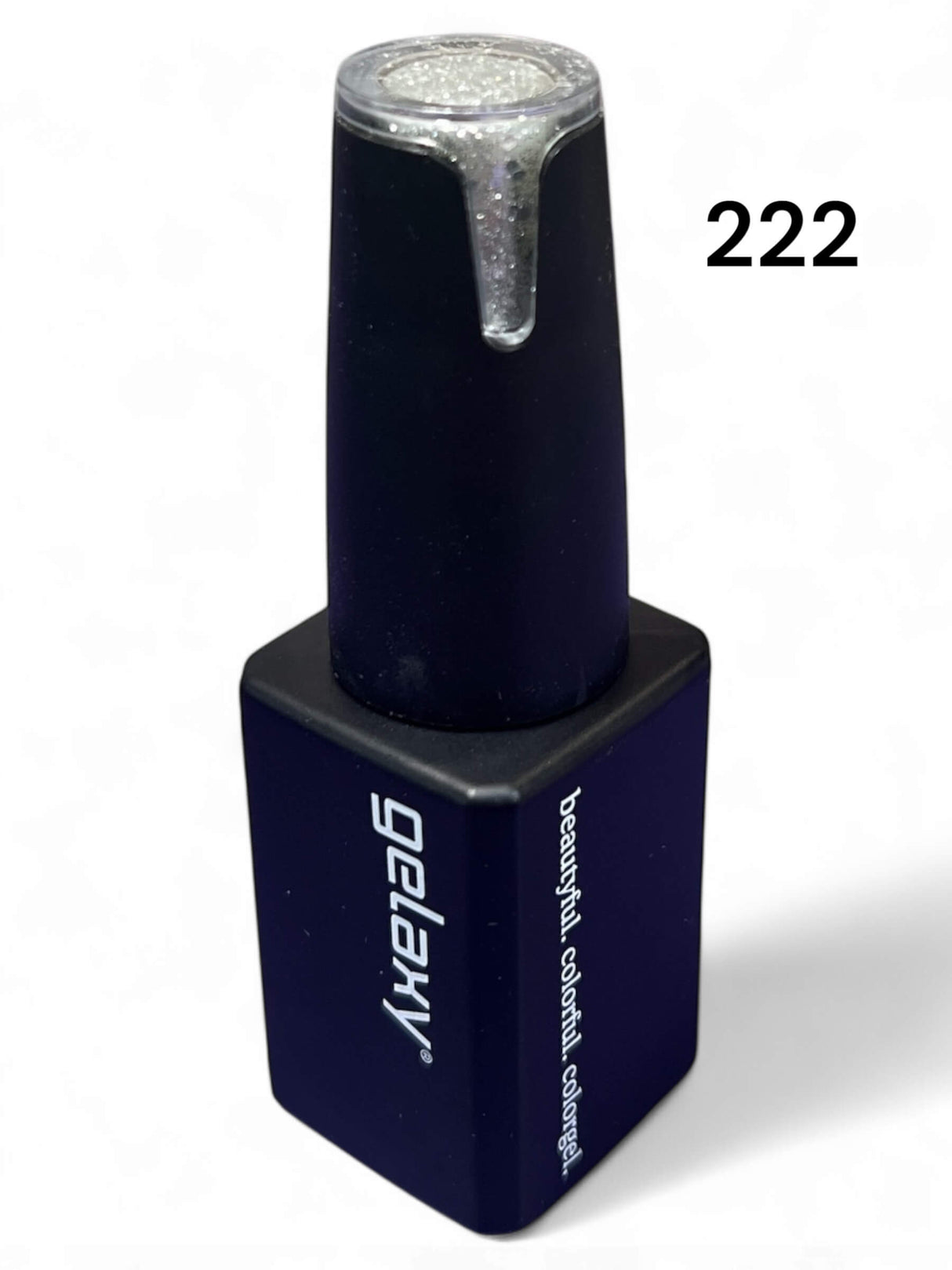 &lt;&lt;&lt;&lt;&lt;&lt;t80&gt;79&gt;63&gt;48&gt;47&gt;0&gt;elaxy  Shellac #222 - Klassisches  silbernes  Glittergel  dominiert von  groben  Glitterpartikeln