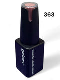 Gelaxy Shellac #363 -  Rose-Braun