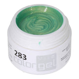 #283 Premium EFFECT Color Gel 5ml Vert de mai clair avec un subtil lustre doré nacré