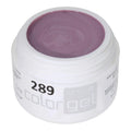 #289 Premium-EFFEKT Gel Màu 5ml Màu Hồng Xám Nhẹ Với Ánh Nhũ Tinh Tế