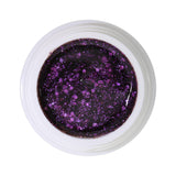 # 296 Premium-GLITTER Color Gel 5ml Gel pailleté violet classique dominé par de grosses particules de paillettes