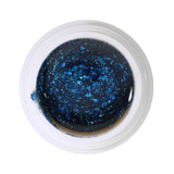 # 297 Premium-GLITTER Color Gel 5ml Gel classique bleu pailleté dominé par de grosses particules de paillettes