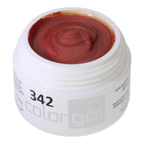 # 342 Premium-EFFEKT Color Gel 5ml Shimmering beige-red