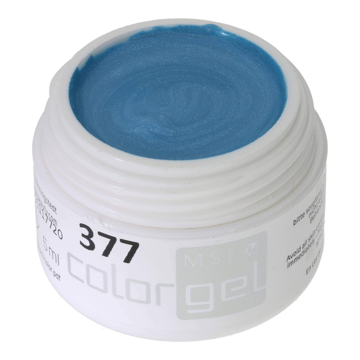 # 377 Premium-EFFEKT Color Gel 5ml Medium bag with a subtle shimmer