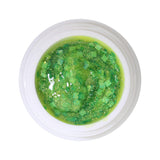 # 395 Premium-GLITTER Color Gel 5ml Jaune-vert intense avec des paillettes vert mai