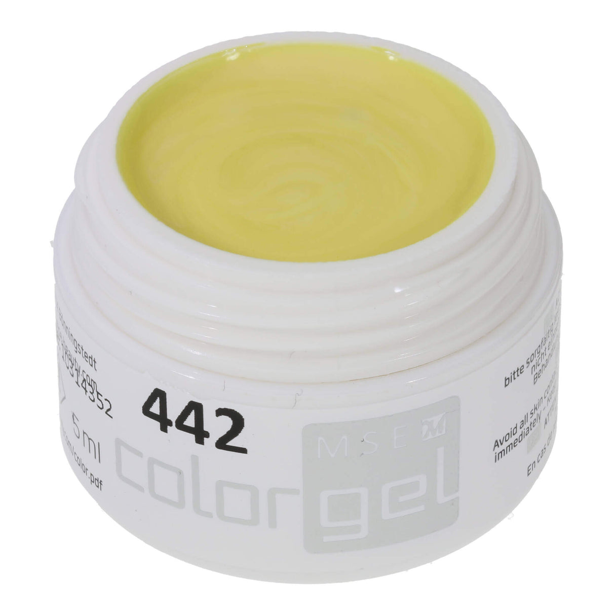 # 442 Premium EFFEKT Color Gel 5ml màu vàng