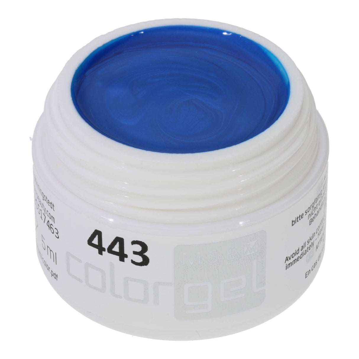 #443 Premium-EFFEKT Color Gel 5ml Blau