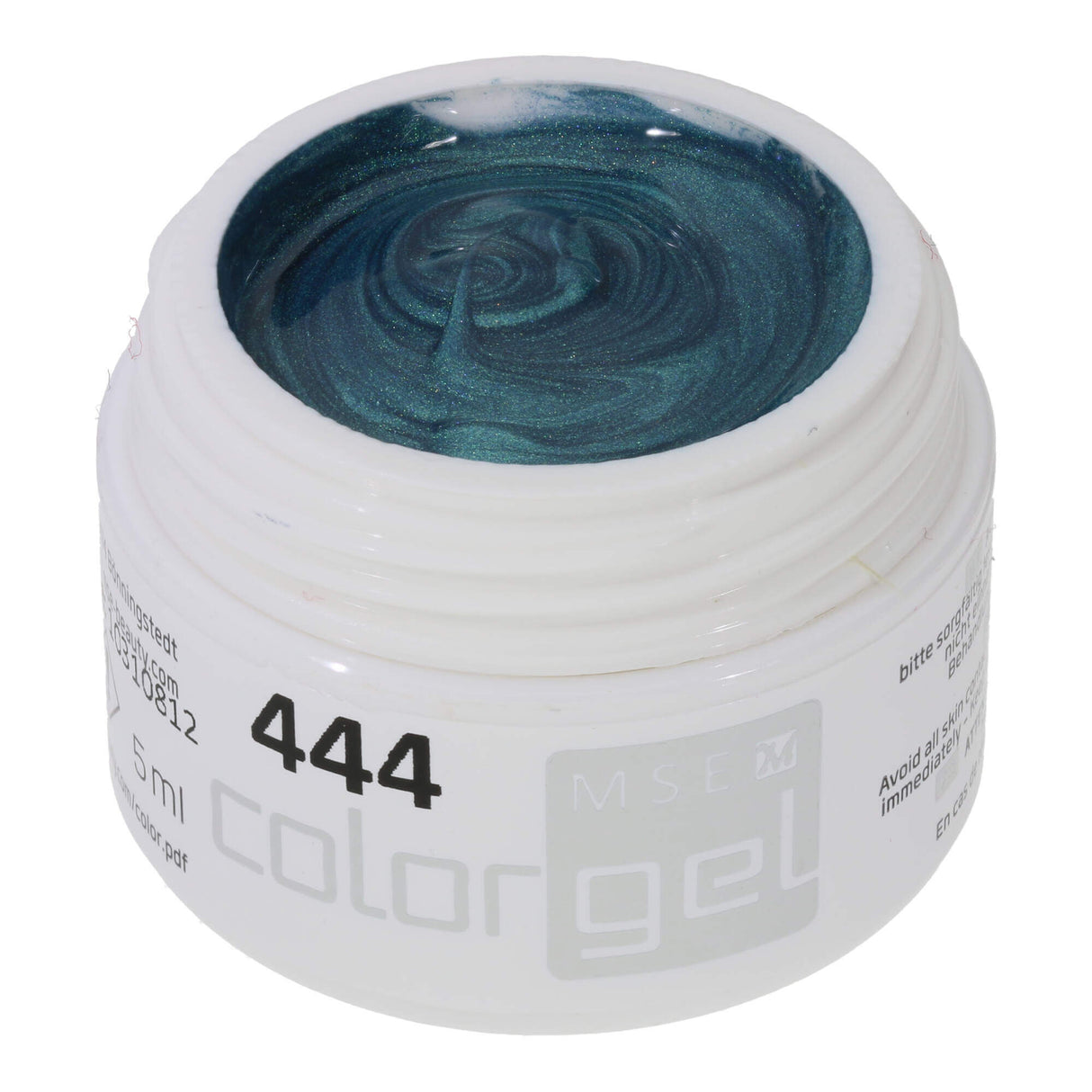 #444 Premium-EFFEKT Color Gel 5ml Blaugrün