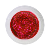 # 456 Premium GLITTER Color Gel 5ml màu hồng neon với ánh bạc thô lấp lánh