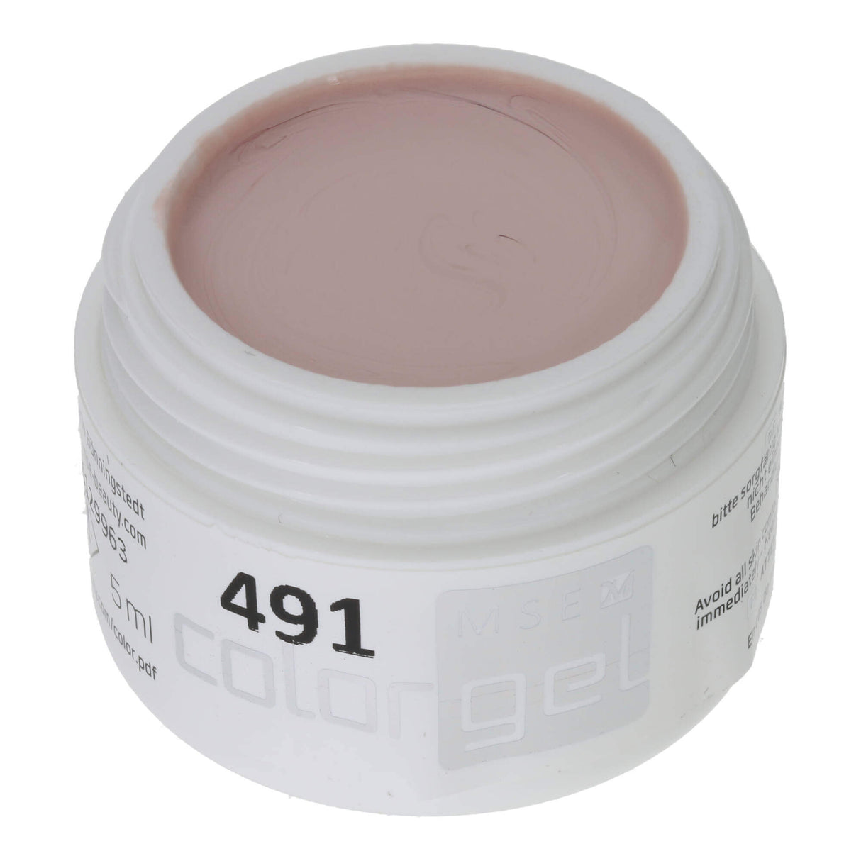 # 491 Premium-PURE Color Gel 5ml beige pâle