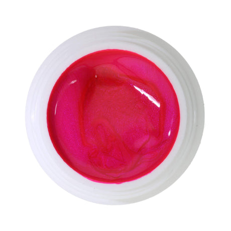 # 495 Premium EFFEKT Color Gel 5ml neon pink with a subtle shimmer