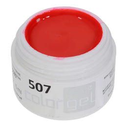#507 Premium-PURE Color Gel 5ml Neon Orange-Rot