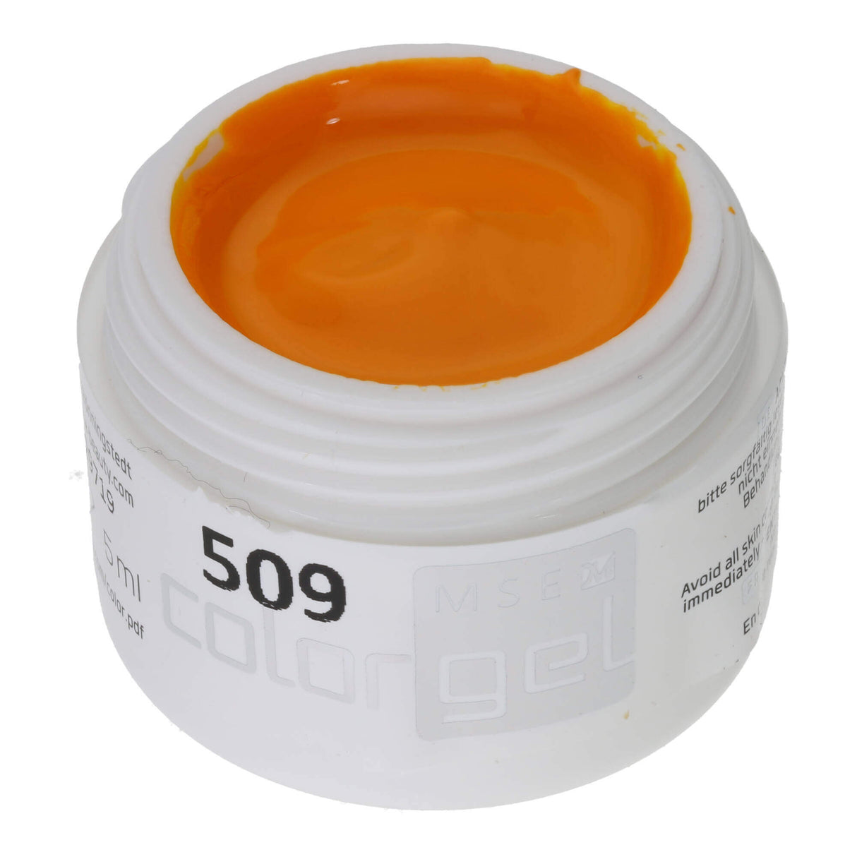 # 509 Premium-PURE Color Gel 5ml Neon Orange-Yellow