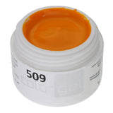 # 509 Premium-PURE Color Gel 5ml Màu cam-vàng Neon
