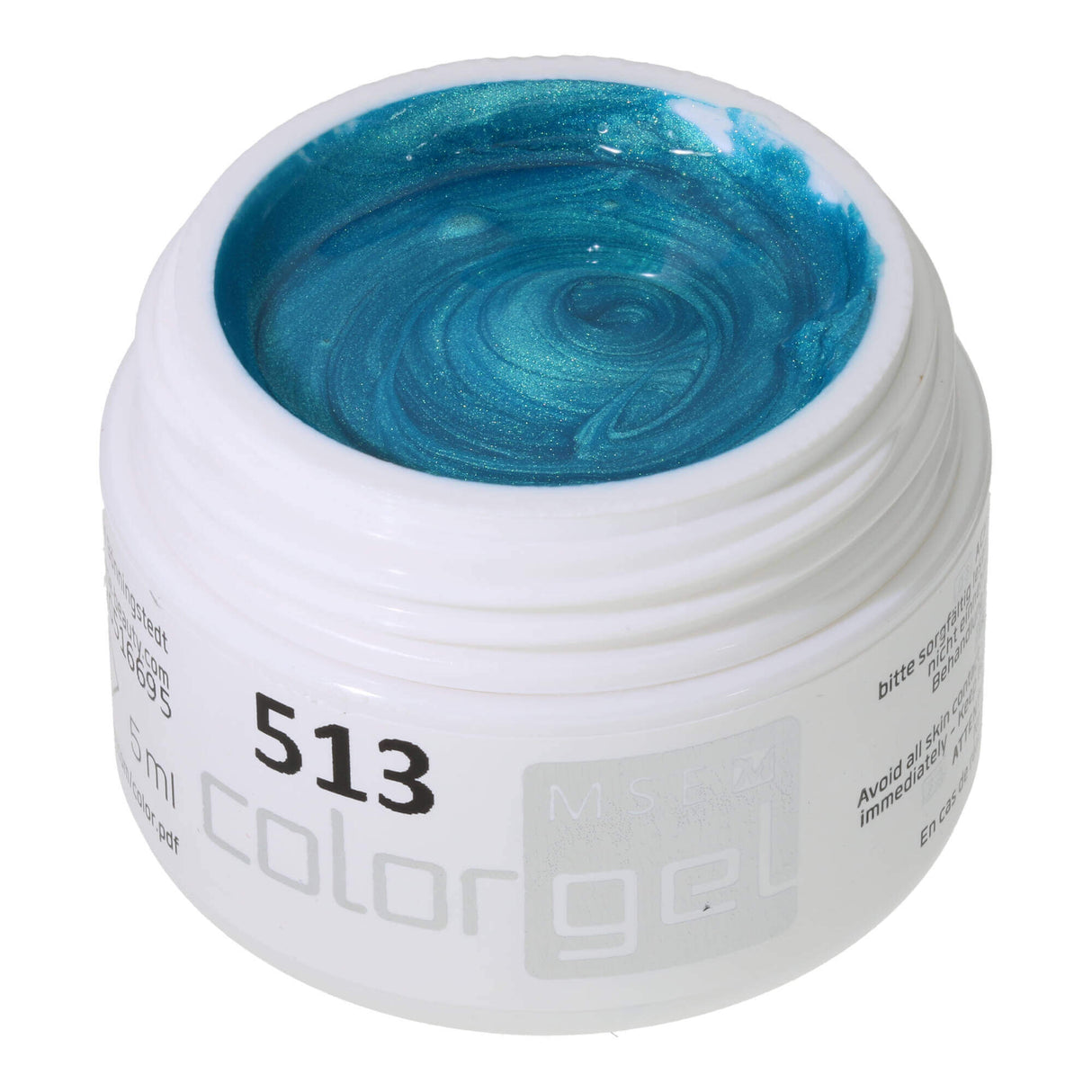 #513 Premium-EFFEKT Color Gel 5ml Blaugrün