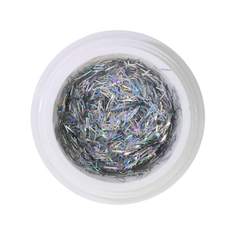 #514 Premium-GLITTER Color Gel 5ml Klar Glitter