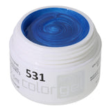 # 531 Premium-EFFEKT Color Gel 5ml xanh lam