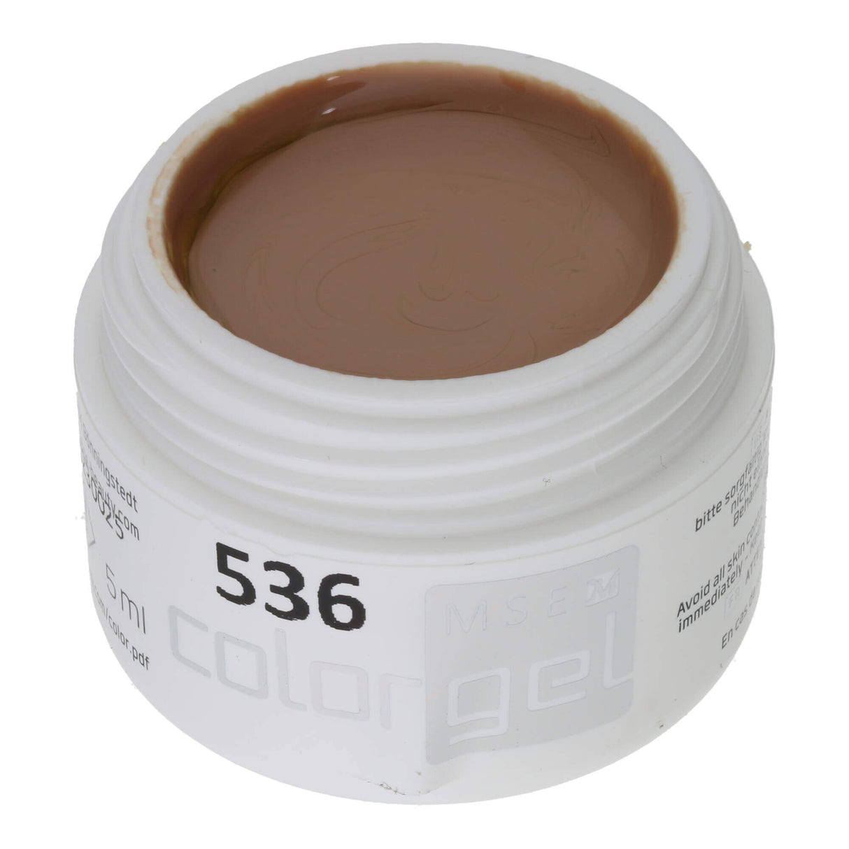 #536 Premium-PURE Color Gel 5ml Braun