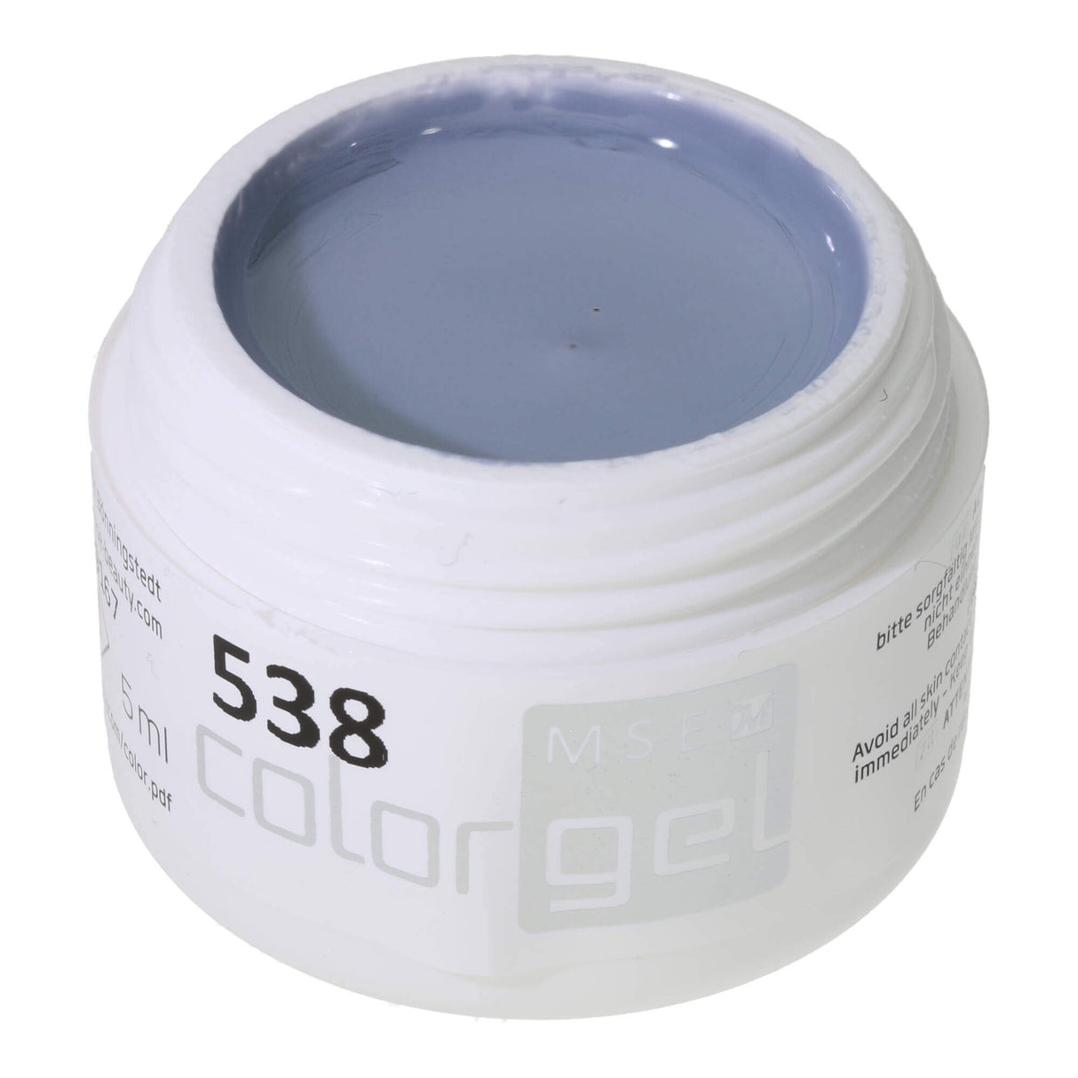 #538 Premium-PURE Color Gel 5ml Grau