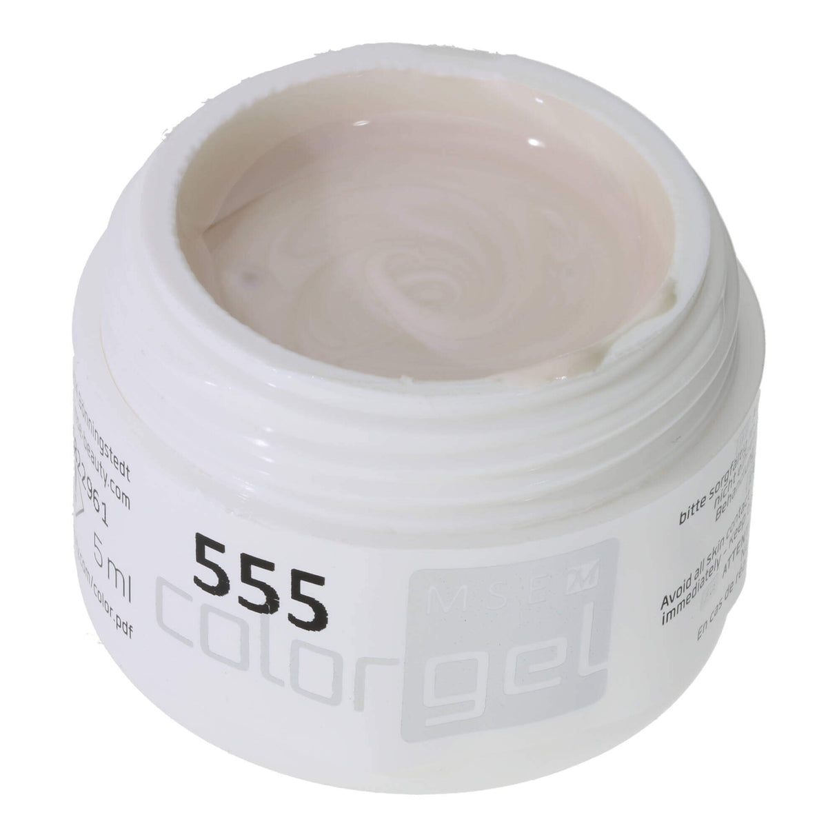 #555 Premium-EFFEKT Color Gel 5ml Weiss