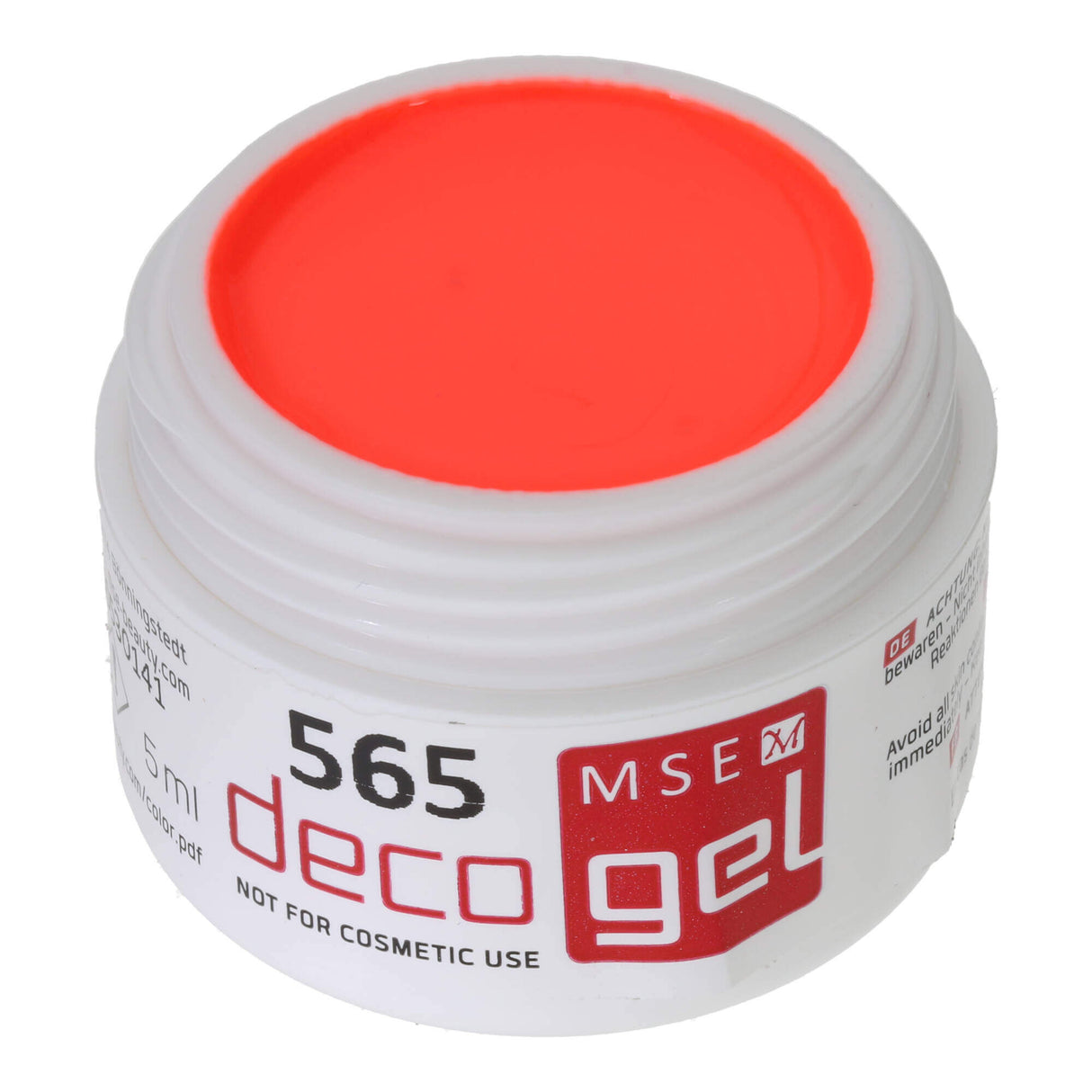 # 565 Premium DECO Color Gel 5ml Neon NOT FOR COSMETIC USE