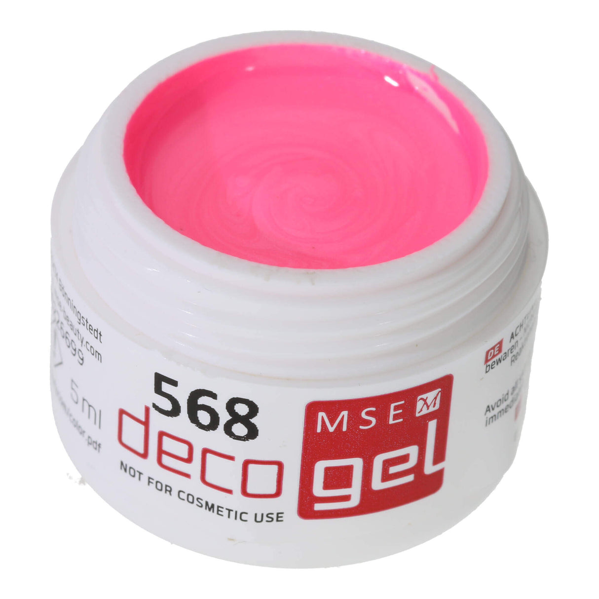 #568 Premium-DEKO Color Gel 5ml Neon NOT FOR COSMETIC USE