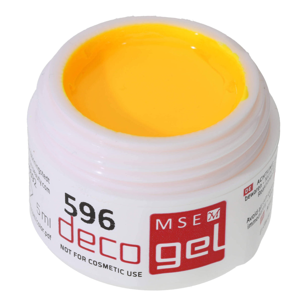 #596 Premium-DEKO Color Gel 5ml Neon NOT FOR COSMETIC USE