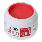 # 600 Premium-DECO Color Gel 5ml Neon NOT FOR COSMETIC USE