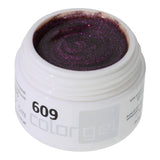 # 609 Premium GLITTER Color Gel 5ml Gel Violet