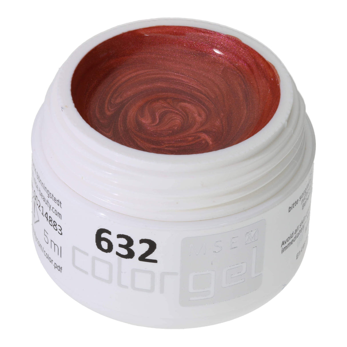 #632 Premium-EFFEKT Color Gel 5ml Kupfer