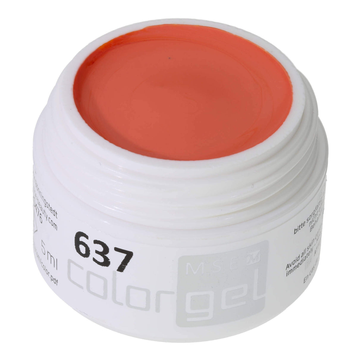 # 637 Gel Couleur Premium-PURE 5ml Orange