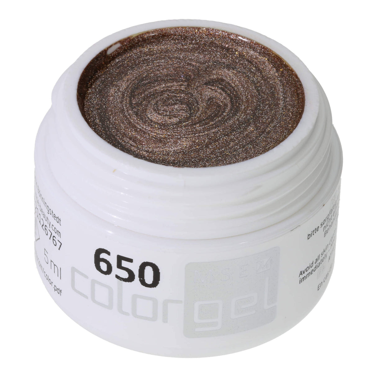 #650 Premium-EFFEKT Color Gel 5ml Metallicgel