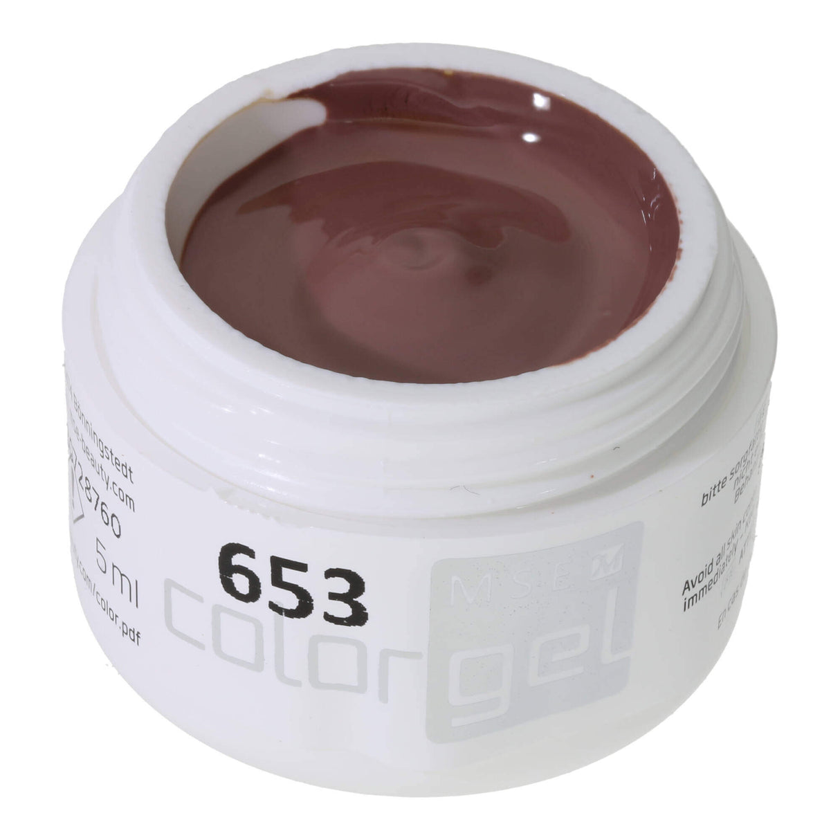 #653 Premium PURE Color Gel 5ml Tím