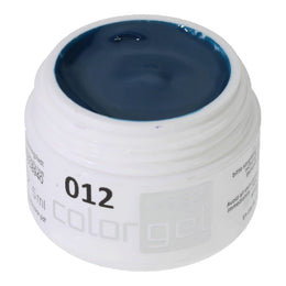 #012 Premium-PURE Color Gel 5ml Dunkles Blaugrün