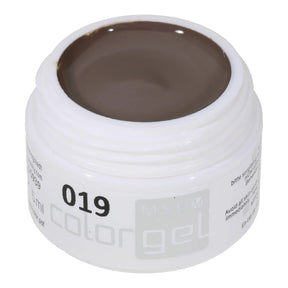 #019 Premium-PURE Color Gel 5ml Dunkler Greige-Ton - MSE - The Beauty Company