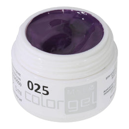#025 Premium-PURE Color Gel 5ml Leicht grünlich dunkler Fliederton