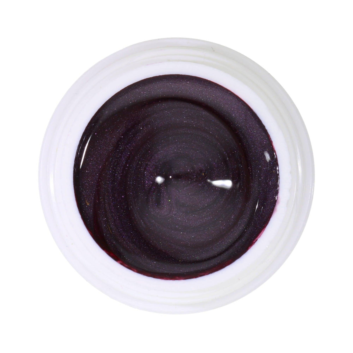 #027 Premium-EFFEKT Color Gel 5ml Dunkler leicht grau abgetönter Fliederton mit changierenden Farbeffekten - MSE - The Beauty Company