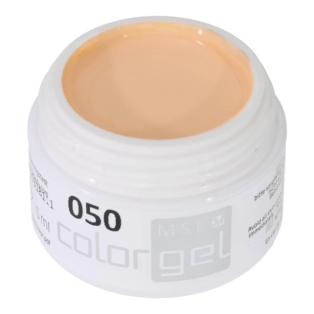 #050 Premium-PURE Color Gel 5ml Pastellorange - MSE - The Beauty Company