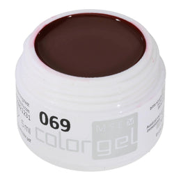#069 Premium-PURE Color Gel 5ml Dunkles kräftiges und elegantes Rotbraun