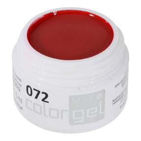 #072 Premium-PURE Color Gel 5ml Klassisches Nagellackrot - MSE - The Beauty Company