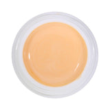 #125 Premium-EFFEKT Color Gel 5ml Blasses cremefarbenes Mandarin mit dunklem Perlglanz - MSE - The Beauty Company