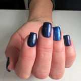 #137 Premium-EFFEKT Color Gel 5ml Sehr dunkles Blau mit blauem Perlglanz - MSE - The Beauty Company