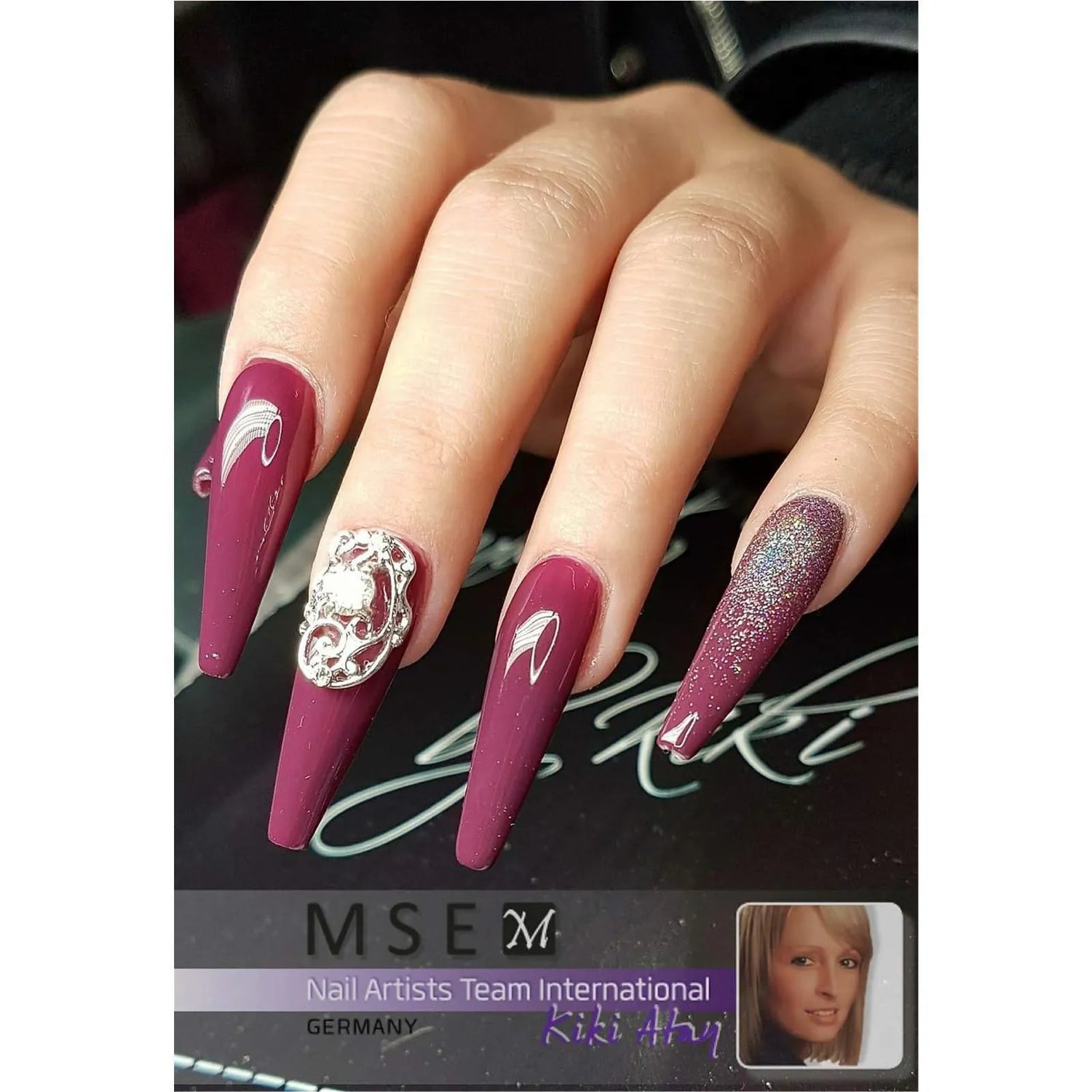 #141 Premium-PURE Color Gel 5ml Dunkles Rotviolett - MSE - The Beauty Company