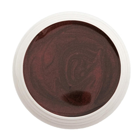 #191 Premium-EFFEKT Color Gel 5ml Schwarzrot mit dezentem rotem Perlglanz - MSE - The Beauty Company