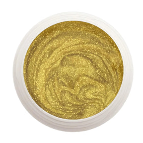 #223 Premium-GLITTER Color Gel 5ml Gold mit goldfarbenem Glitter - MSE - The Beauty Company