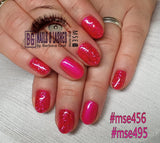 #495 Premium-EFFEKT Color Gel 5ml Neon-Pink mit dezentem Schimmer - MSE - The Beauty Company